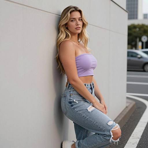 Stylish Summer Vibes at Shibuya Crossing