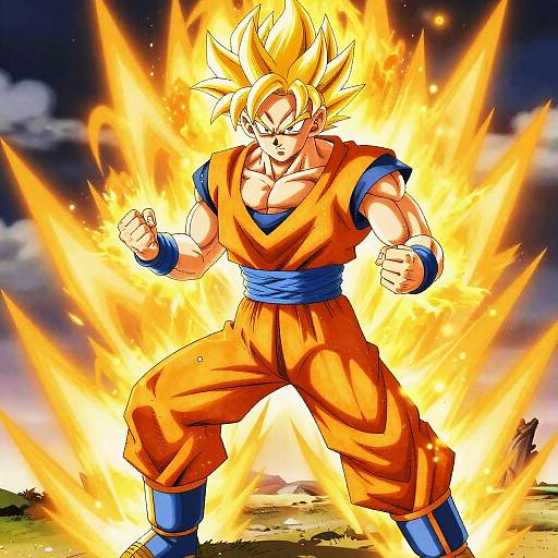 Vibrant Anime Vegito Tech Armor