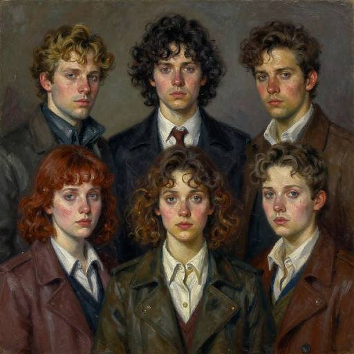 Disco Elysium Inspired Eclectic Portraits