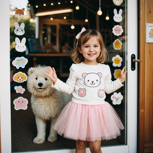 Charming Toddler Fashion Portrait Outdoors