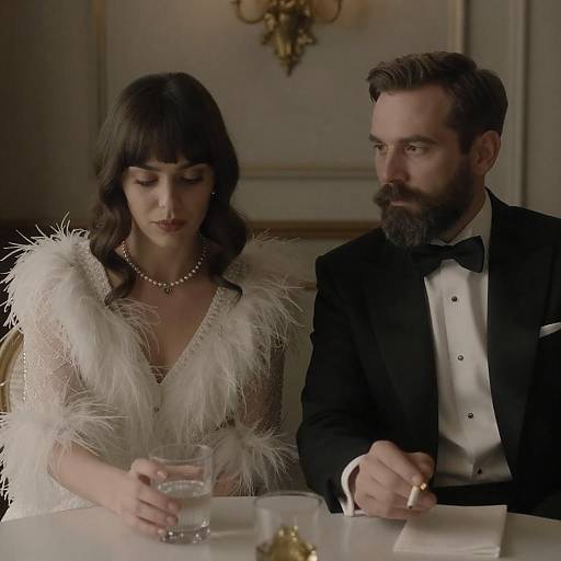 Feathered Jacket in Dim Elegance