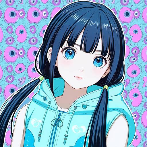 Illustration of Amano hina (tenki no ko), tenki no ko in the style of Green322