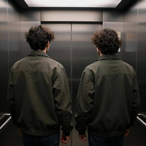 Mysterious Encounter in a Dim Elevator