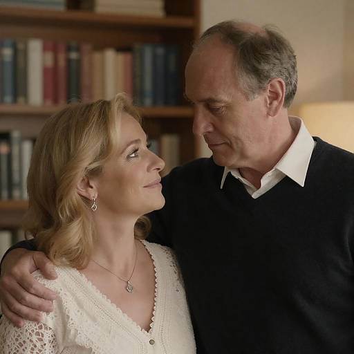 Intimate Portrait of a Couple Together