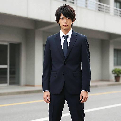 Man in Shouta Aizawa Costume Suit