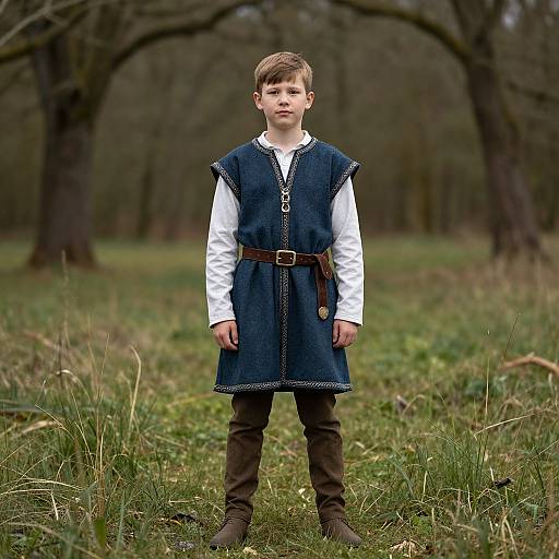 Fairytale Boy in Medieval Costume