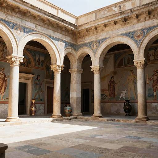 Ancient Greek Palace Interior Design