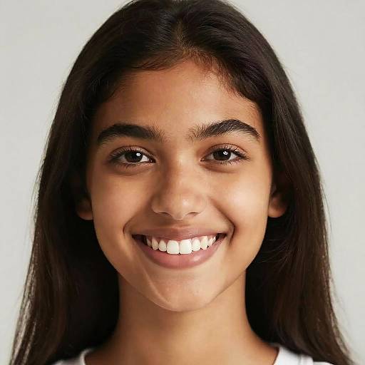 Portrait of Smiling Young Woman