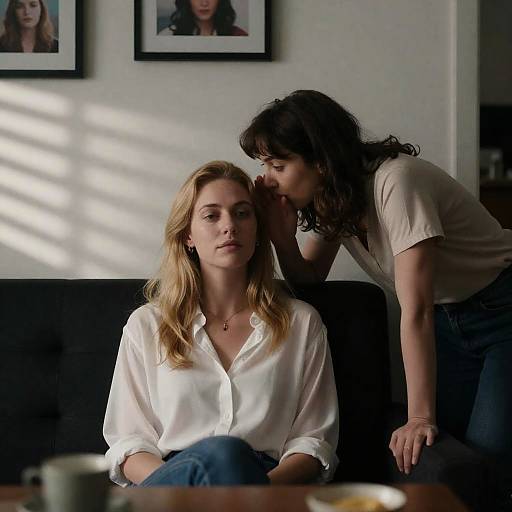 Whispers and Shadows in a Dim Room