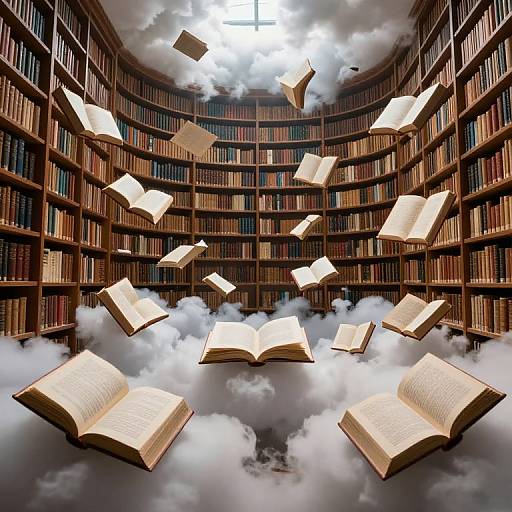 Ethereal Cloudbound Library of Wisdom