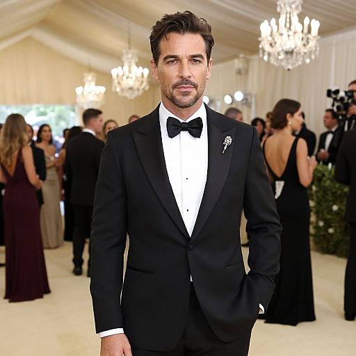 Dapper Man at Luxurious Event