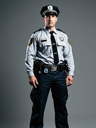 Adult Male Paramedic Costume Portrait