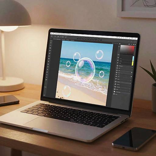 Adding Bubbles to Photo Artwork