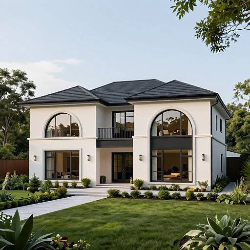 Modern Timber Extension with Traditional Home