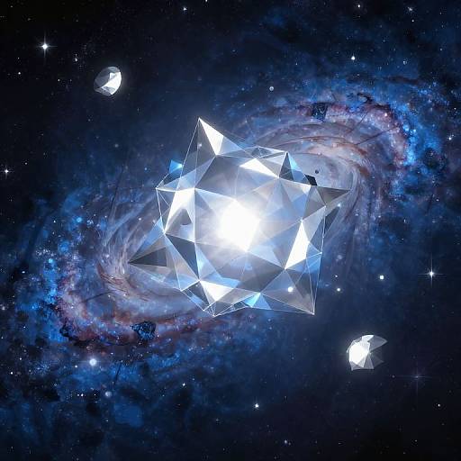 Abstract Geometric Celestial Galaxy