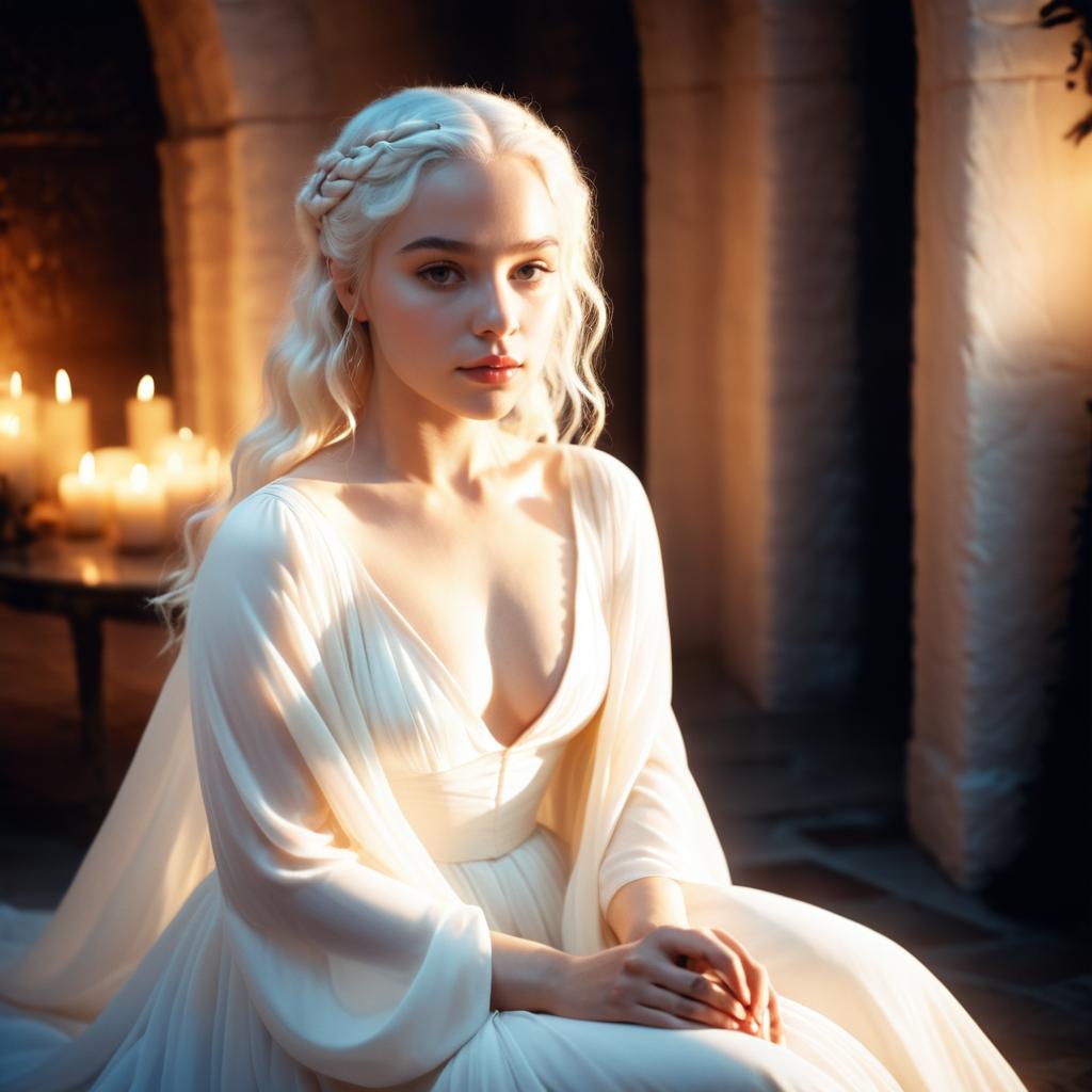 Dreamy Lomography of Daenerys Cosplay