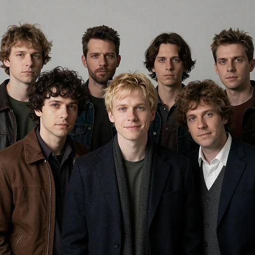 Diverse Group of Men Portrait