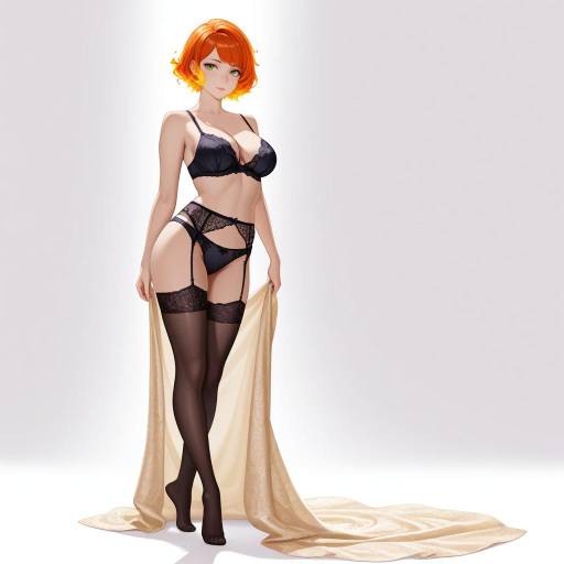 Fiery Temperamental Woman in Lingerie Fiery Temperamental Woman in Lingerie