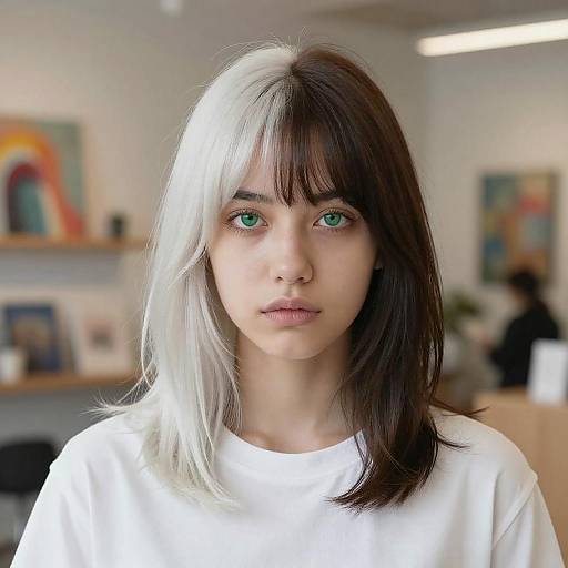 Striking Portrait of a Young Woman