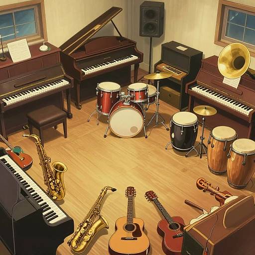 Studio Ghibli Room of Scattered Instruments