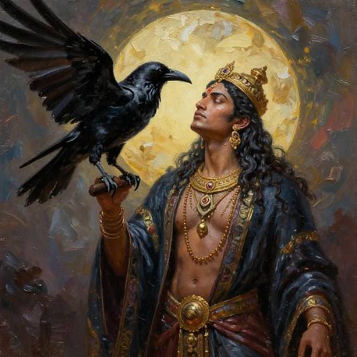 Ego Dissolution: Shani with Raven