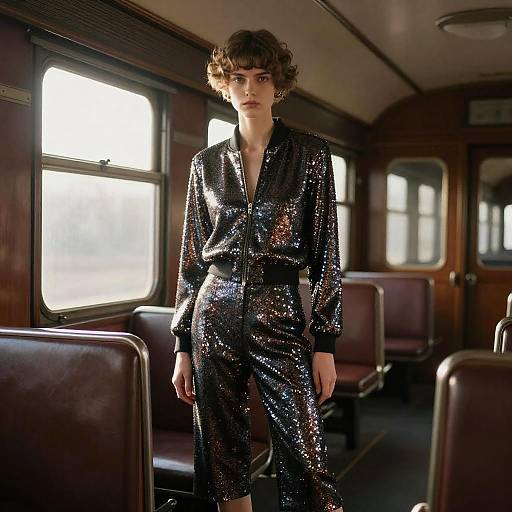 Androgynous Bowl Cut in Vintage Carriage