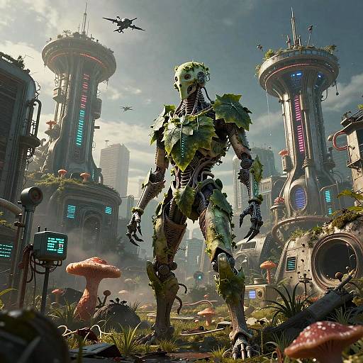 Vascular Leaf-Plate Gardener of Ruins