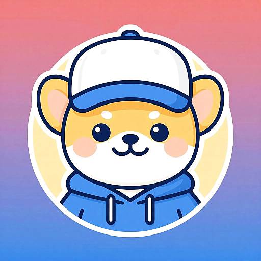 Friendly Anthropomorphic Cartoon Avatar