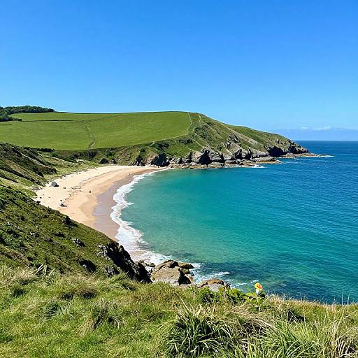 Panoramic View of Coumeenoole Beach