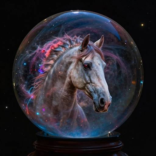 Horsehead Nebula in Crystal Ball