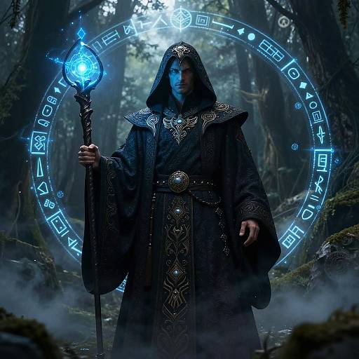 Ezzio the Mysterious Forest Mage