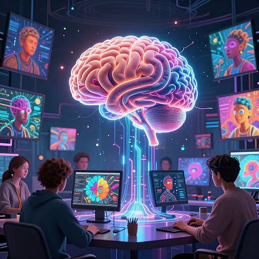 AI Brain and Creative Digital Artists