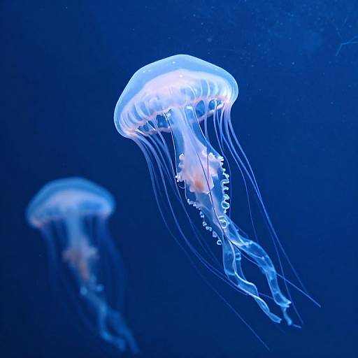 Ethereal Jellyfish Underwater Ballet