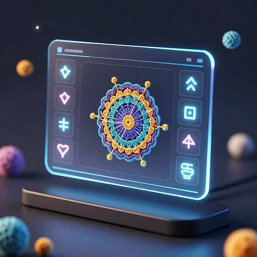 Futuristic Crochet Pattern Generator