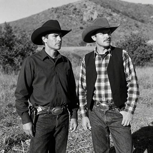 Cowboys in Shadow and Sunlight