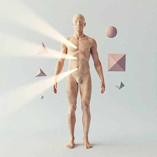 Abstract Body Structure Visualization