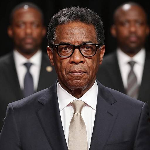 Serious Portrait of an African-American Man