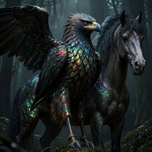 Hippogriff - Gothic Fantasy Creature