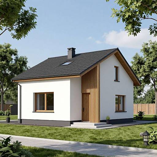 Contemporary Small European Bungalow Plans