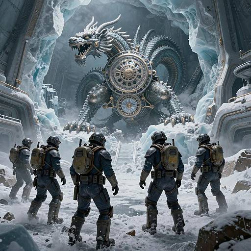 Salvage Marines Discover Clockwork Hydra