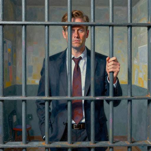 Surreal Dr Kent Hovind in Symbolic Jail