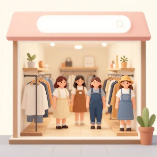 Cozy Adaptive Clothing Store Scene