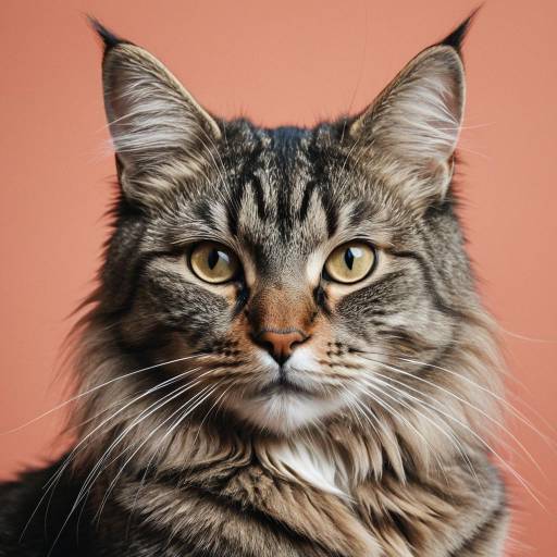 Stunning Norwegian Forest Cat Portrait