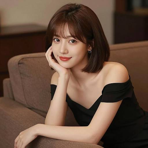 Elegant Portrait of a Young Woman