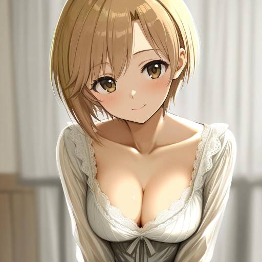 Illustration of Aiba yumi, idolmaster in the style of Narue