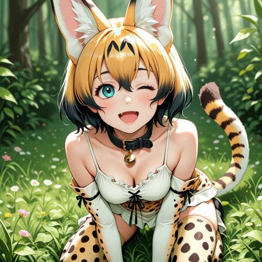 Playful Kaban with Animal Features