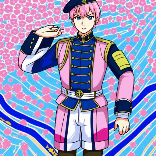 Illustration of Akita toushirou, touken ranbu in the style of Namiki (remiter00)