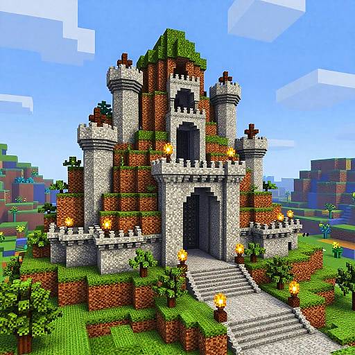 Colossal Fantasy Minecraft Castle