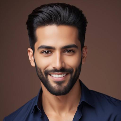 Stylish Portrait of a Middle Eastern Man Stylish Portrait of a Middle Eastern Man