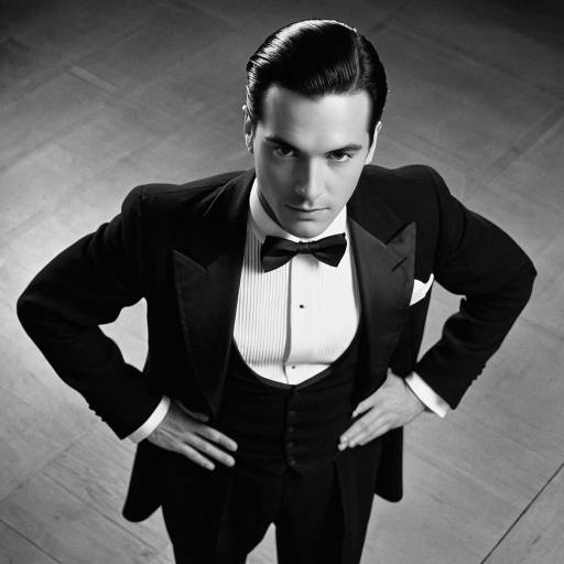 Man in Classic 1930s Ballet Tailcoat Costume